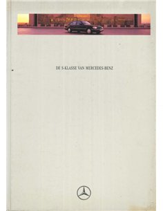 1995 MERCEDES BENZ S KLASSE BROCHURE NEDERLANDS