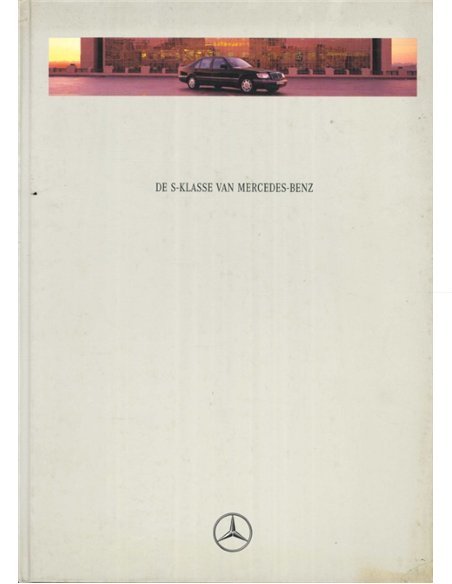 1995 MERCEDES BENZ S CLASS BROCHURE DUTCH