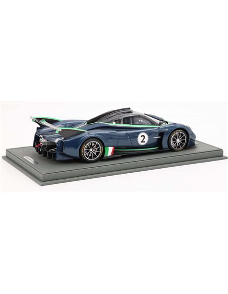 2021 PAGANI HUAYRA R MATT/GLOSS BLUE BBR MODELCAR 061/100