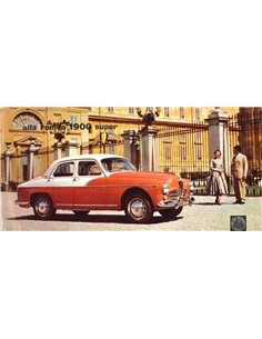 1957 ALFA ROMEO 1900 SUPER BROCHURE ITALIAANS