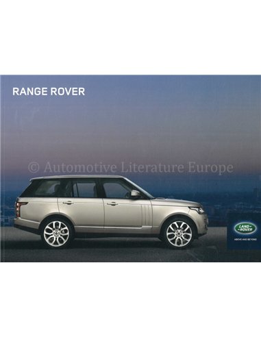 2014 RANGE ROVER BROCHURE DUTCH
