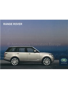 2012 RANGE ROVER BROCHURE GERMAN