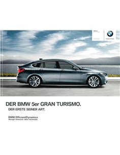 2012 BMW 5ER GRAN TURISMO PROSPEKT DEUTSCH