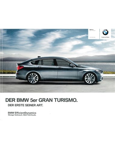 2012 BMW 5ER GRAN TURISMO PROSPEKT DEUTSCH
