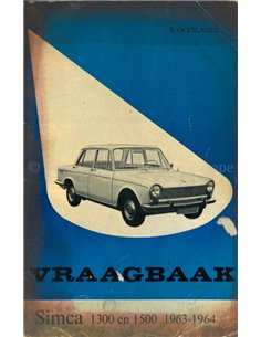 1963-1964 SIMCA 1300 | 1500 REPAIR MANUAL DUTCH