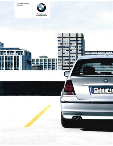 2004 BMW 3 SERIES COMPACT BROCHURE ENGLISH