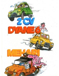 1979 CITROEN 2CV DYANE MEHARI BROCHURE SPAANS