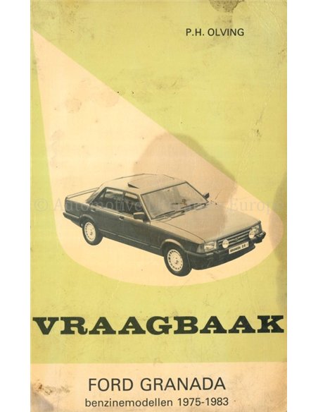 1975 - 1983 FORD GRANADA, VRAAGBAAK