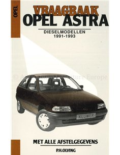 1991 - 1993 OPEL ASTRA DIESEL, VRAAGBAAK NEDERLANDS