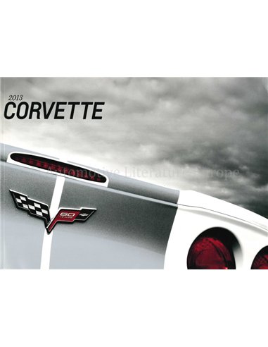 2013 CHEVROLET CORVETTE BROCHURE ENGLISH