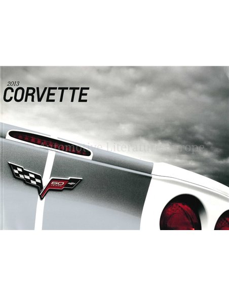 2013 CHEVROLET CORVETTE BROCHURE ENGELS