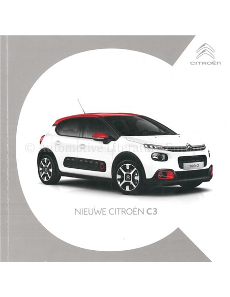 2016 CITROEN C3 PROSPEKT NIEDERLÄNDISCH