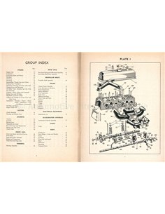 1946 - 1948 SINGER 9 H.P. ROADSTER ERSATZTEILKATALOG  2