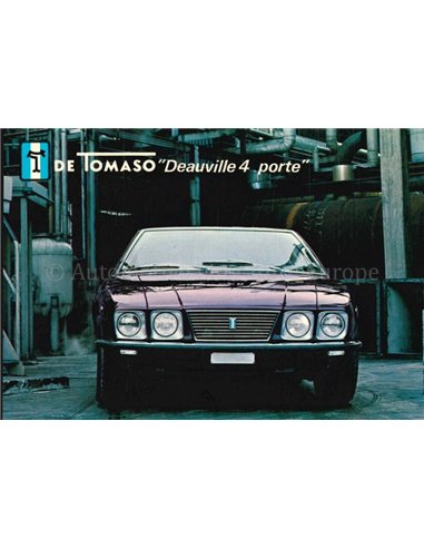 DE TOMASO DEAUVILLE 4 PORTE" POSTCARD