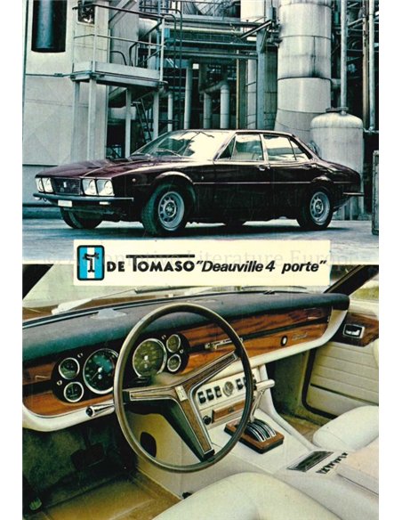 DE TOMASO DEAUVILLE 4 PORTE" POSTKARTE