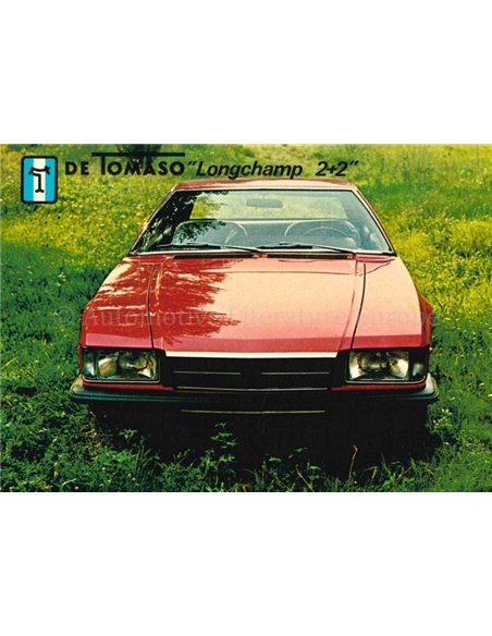 DE TOMASO LONGCHAMP 2+2 POSTCARD