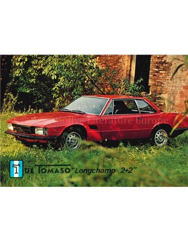 DE TOMASO LONGCHAMP 2+2 POSTKARTE