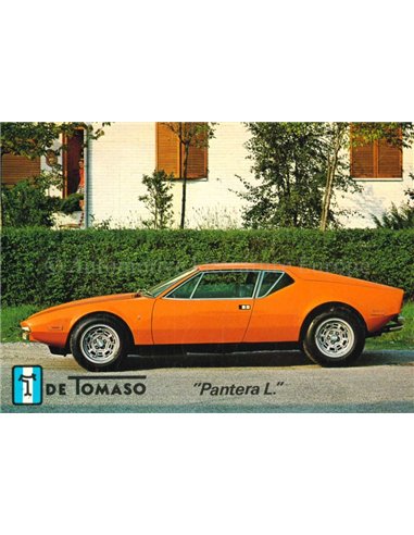 DE TOMASO PANTERA L POSTCARD