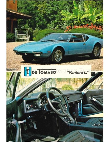 DE TOMASO PANTERA L POSTCARD