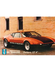 DE TOMASO PANTERA GT 4 ANSICHTKAART
