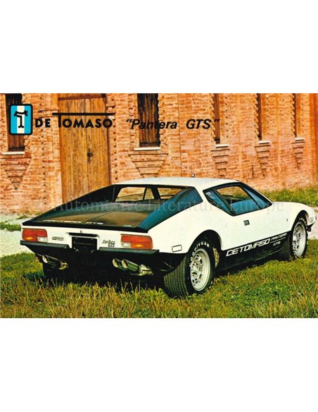DE TOMASO PANTERA GTS POSTKARTE
