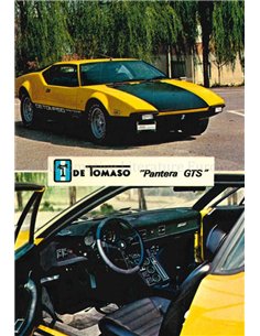 DE TOMASO PANTERA GTS POSTCARD