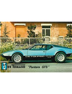 DE TOMASO PANTERA GTS POSTCARD