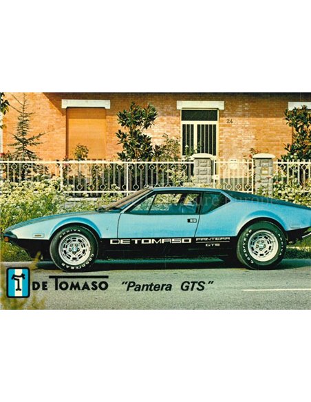 DE TOMASO PANTERA GTS POSTKARTE