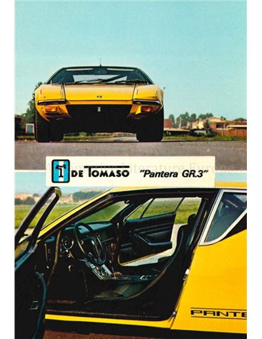 DE TOMASO PANTERA GR.3 ANSICHTKAART