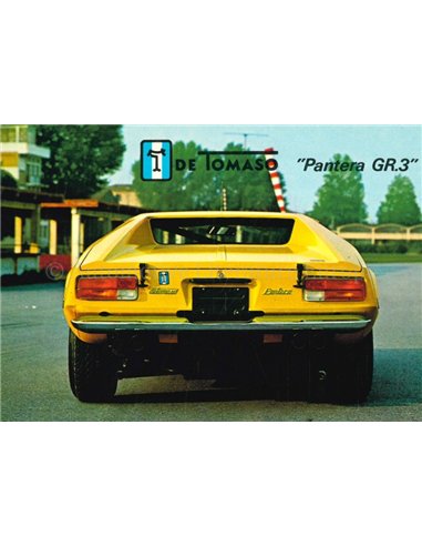 DE TOMASO PANTERA GR.3 POSTCARD