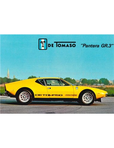 DE TOMASO PANTERA GR.3 POSTKARTE