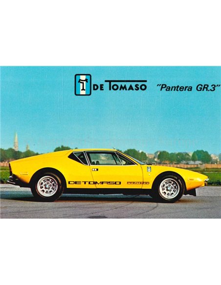 DE TOMASO PANTERA GR.3 POSTCARD