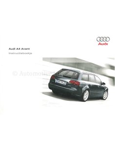 2005 AUDI A4 AVANT BETRIEBSANLEITUNG NIEDERLÄNDISCH