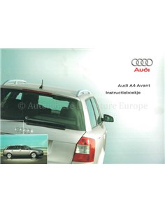 2002 AUDI A4 AVANT OWNERS MANUAL DUTCH