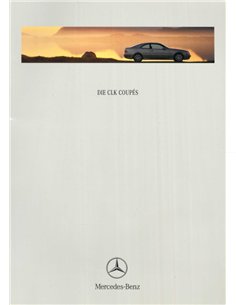 1999 MERCEDES BENZ CLK COUPÉ BROCHURE DUITS
