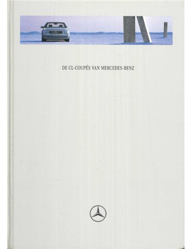 1996 MERCEDES BENZ CL KLASSE COUPÉ HARDCOVER PROSPEKT NIEDERLÄNDISCH