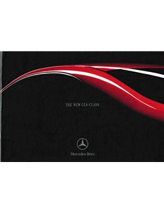 2004 MERCEDES BENZ CLS KLASSE PROSPEKT ENGLISCH