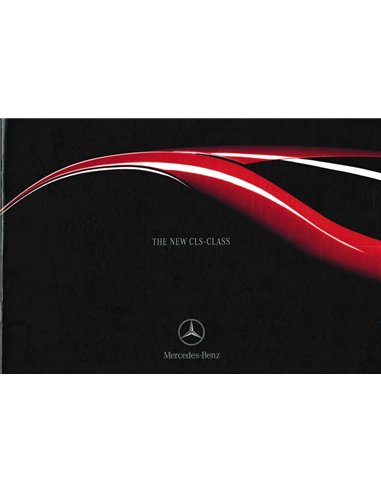 2004 MERCEDES BENZ CLS KLASSE BROCHURE ENGLES