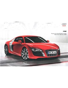 2009 AUDI R8 BROCHURE ENGLISH
