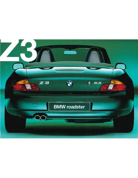 1999 BMW Z3 ROADSTER BROCHURE DEUTSCH