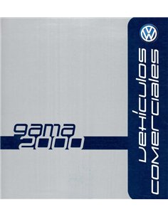 2000 VOLKSWAGEN PROGRAMM PROSPEKT SPANISCH (MEXIKO)