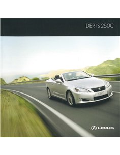 2011 LEXUS IS PROSPEKT DEUTSCH