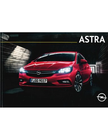 2018 OPEL ASTRA BROCHURE NEDERLANDS