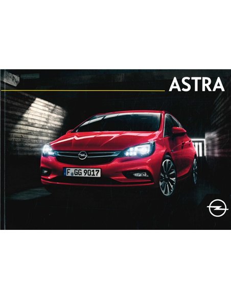 2018 OPEL ASTRA BROCHURE NEDERLANDS