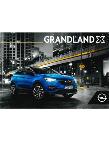 2018 OPEL GRANDLAND X PROSPEKT NIEDERLÄNDISCH