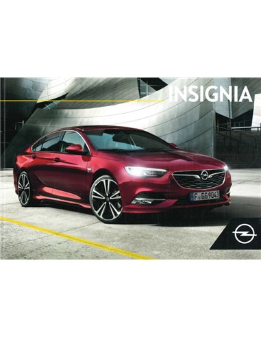 2019 OPEL INSIGNIA PROSPEKT NIEDERLÄNDISCH
