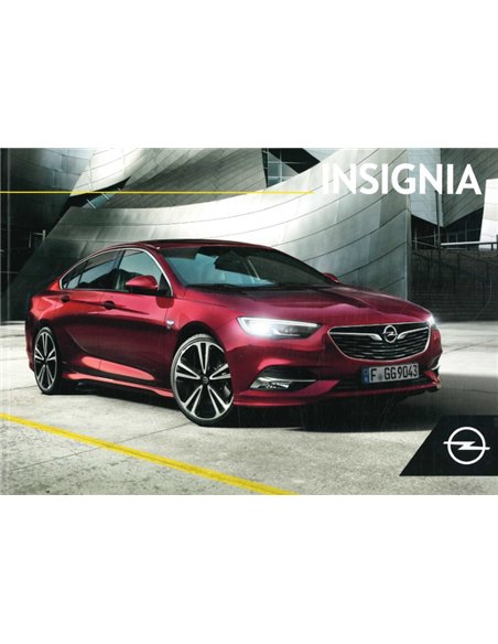 2019 OPEL INSIGNIA BROCHURE DUTCH