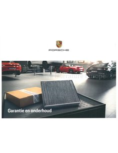 2019 PORSCHE PROGRAM GARANTIE & WARTUNG HANDBUCH NIEDERLÄNDISCH