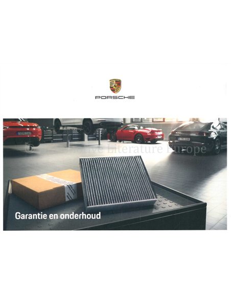 2019 PORSCHE PROGRAM GARANTIE & WARTUNG HANDBUCH NIEDERLÄNDISCH