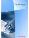 2003 TOYOTA COROLLA VERSO INSTRUCTIEBOEKJE FRANS
